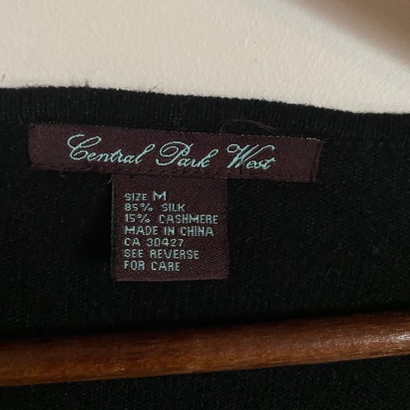 Central Park West Cashmere and Silk Bolero Cardigan - Picture 3 of 6